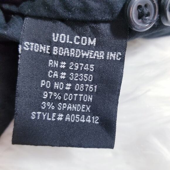 VOLCOM Stone Boardwear Casual Button Front - Picture 10 of 12